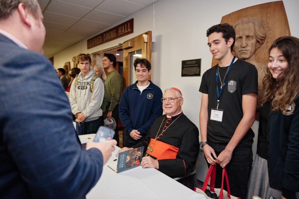 In a Full Chapel, Gerhard Cardinal Müller Delivers Mind & Heart Lecture